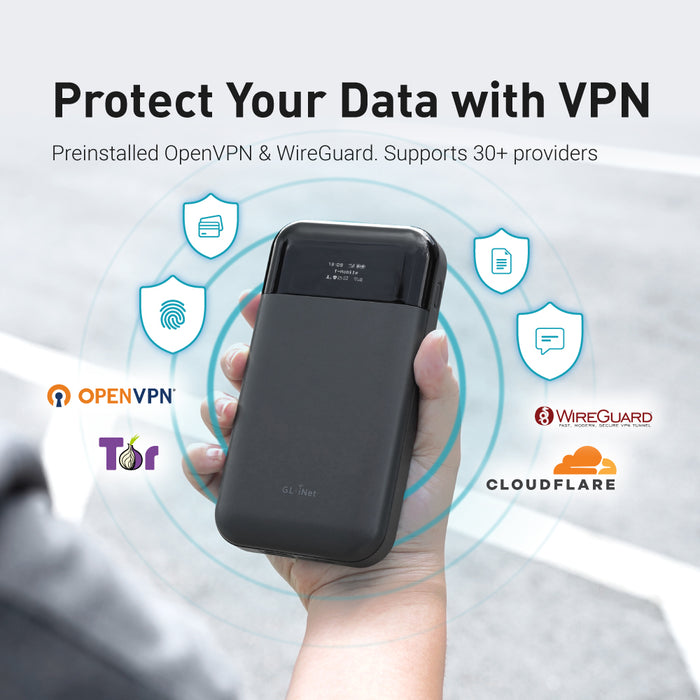 Mudi V2 (GL-E750V2) Portable 4G LTE Router | Travel WiFi