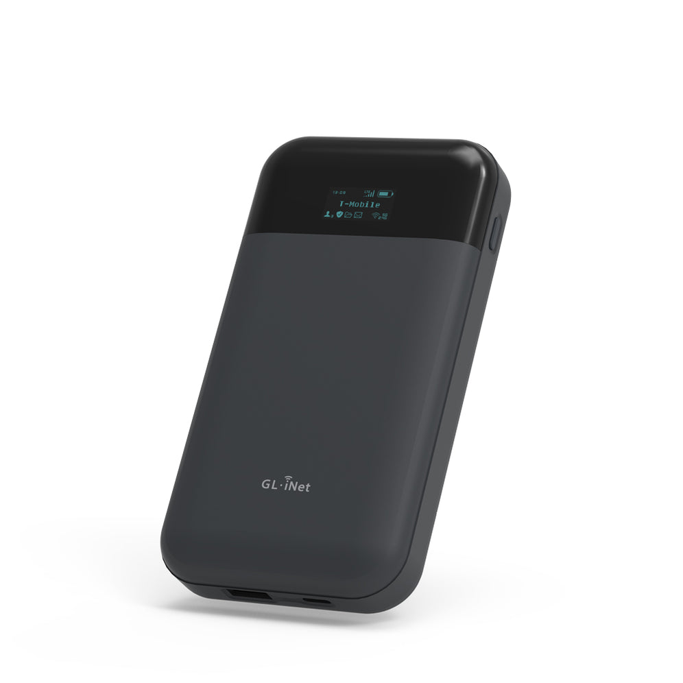 Puli AX (GL-XE3000) | Wi-Fi 6 5G Cellular Router with Battery — GL.iNet UK