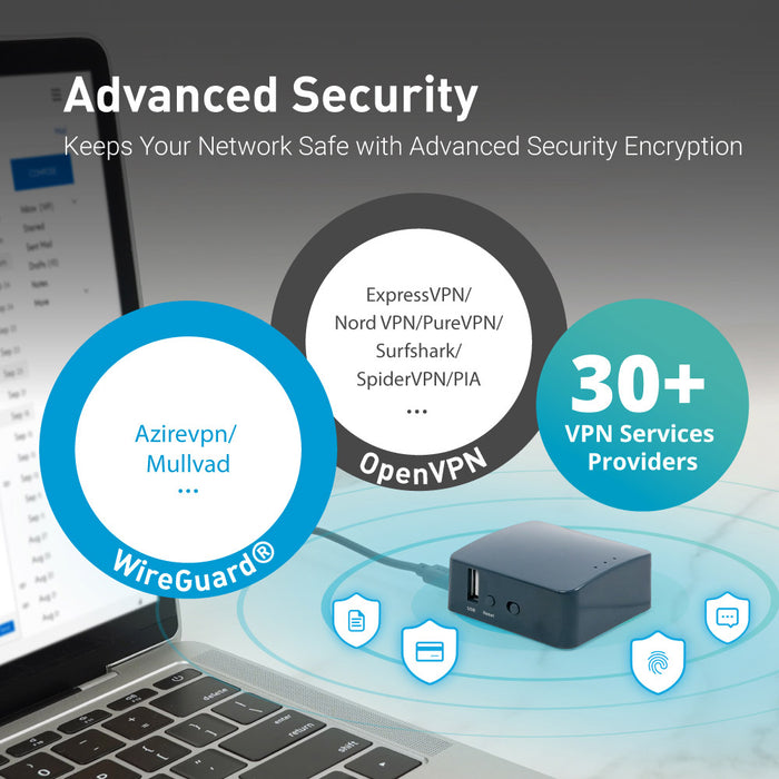 Shadow (GL-AR300M16) Wireless Mini Router (Grey) — GL.iNet UK