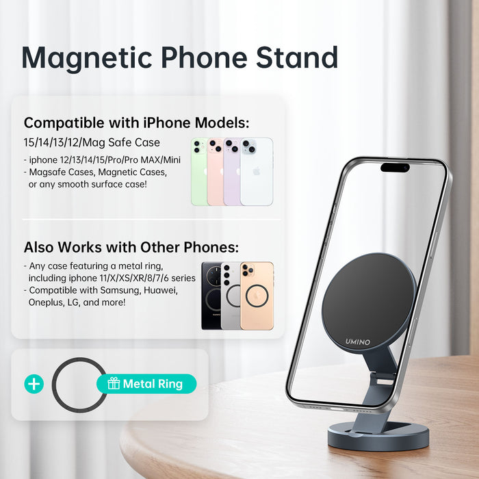 Umino Magnetic Phone Holder (Circle)