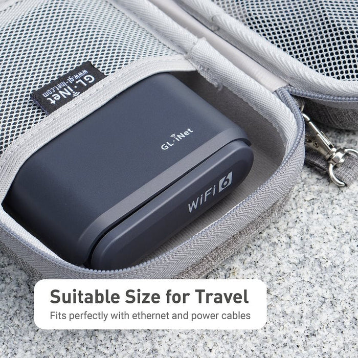 Travel Gadget Organizer Pouch Case | Hard Drive Bag | For chargers, cables, travel routers